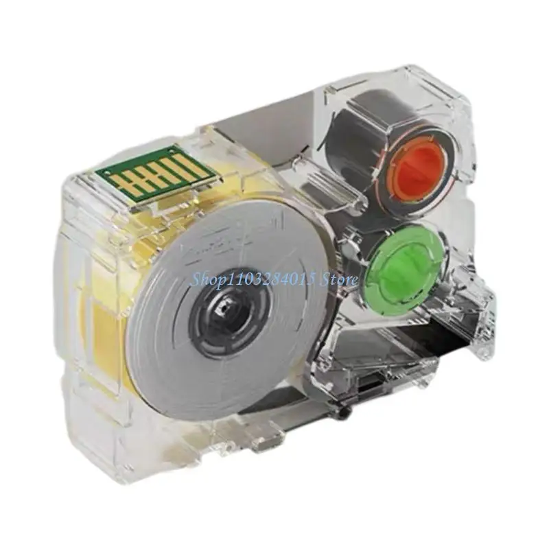 R6FF 9mm 12mm Labeling Tape G15mini/G11Pro Continuous Label Tape Office Warehouse Supplies for G02007 G02008 G02003 G02004