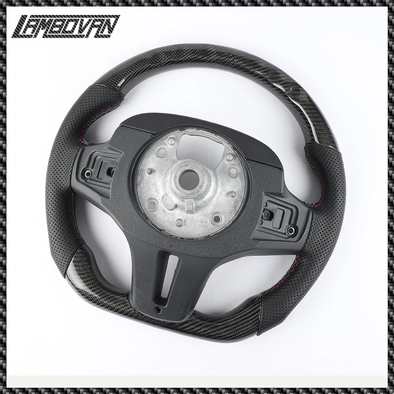 Carbon Fiber Steering Wheel For BMW G20 G30 G31 G32 G11 G15 G29 G01 G05 G80 G81 F90 F97 F98 F95 F96 X3 X5 M3 M5 X3M X5M Z4 X4 X8