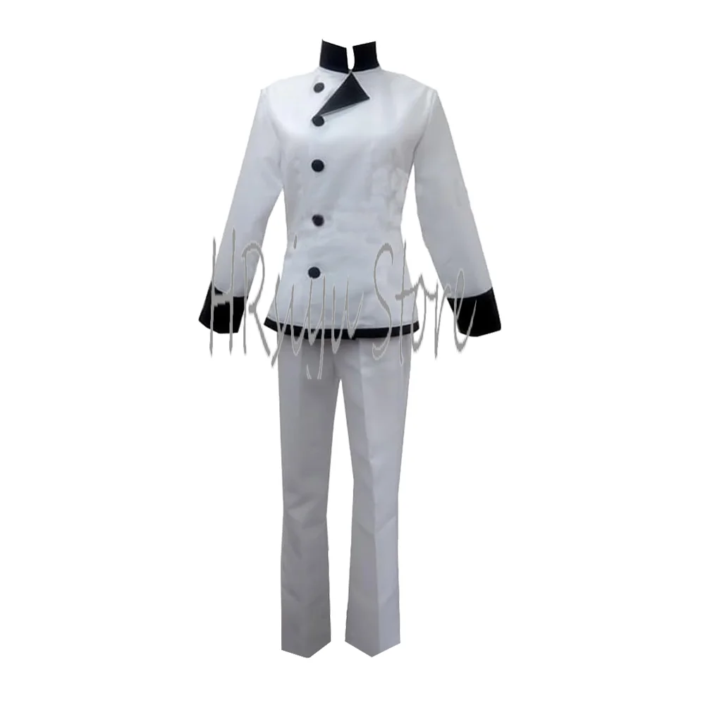 Anime Cosplay Nakiri Costume For Halloween Restaurant Cook Uniform White Set