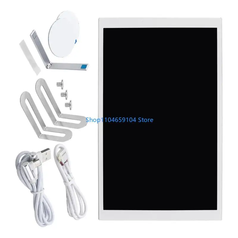 8inch IPSS Secondary Display Aluminium Case Case Type C Plugs Play Computer Monitor Support