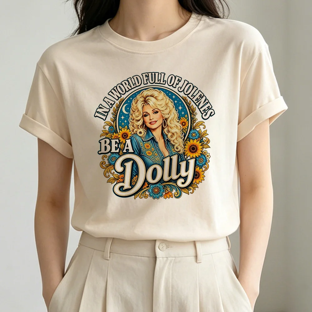 Dolly Parton t shirt women gothic anime graphic harajuku manga t shirt y2k cutecore vintage japan korean fashion