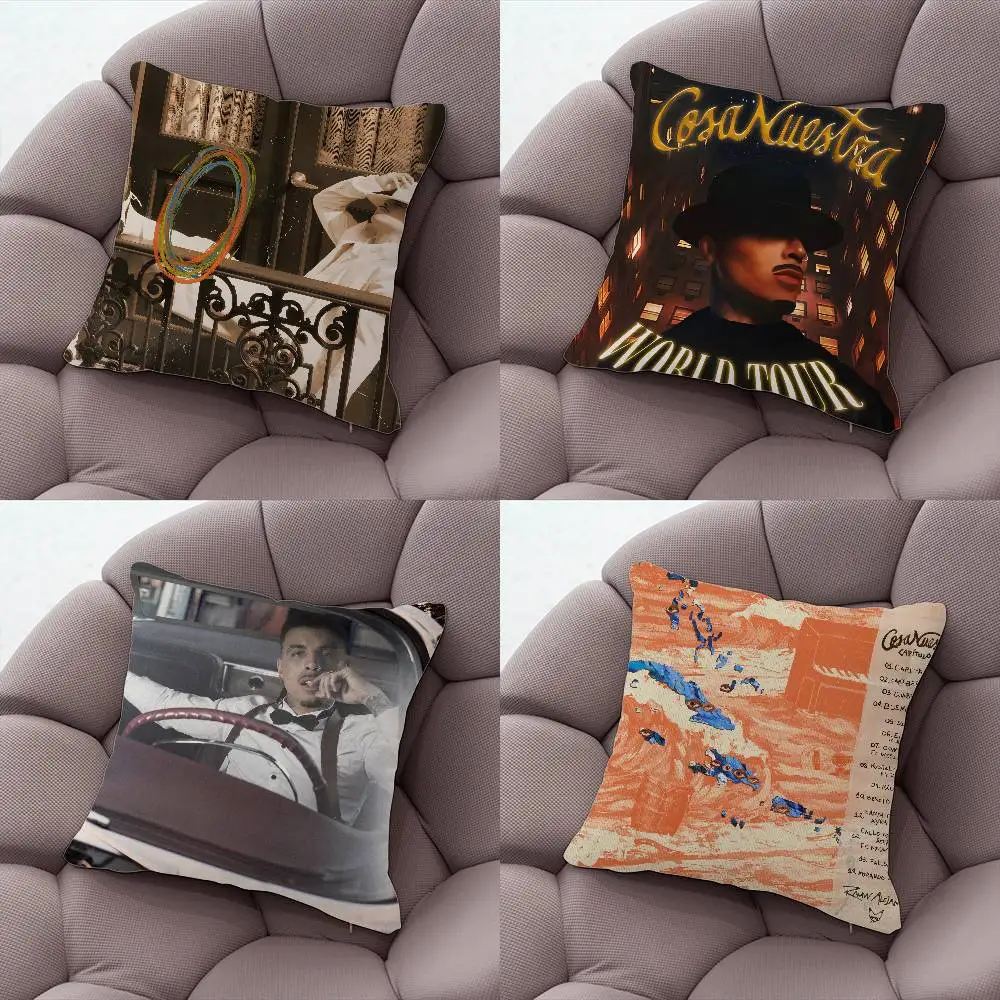 

R-Rauw Alejandro Capitulo 0 Pillow Case Pillow Case Living Room Sofa Cushion Cover Suitable For Home Bedroom Room Decoration