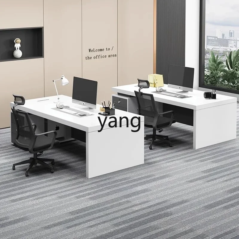 LMMoffice desk and chair combination simple modern manager desk single computer desk