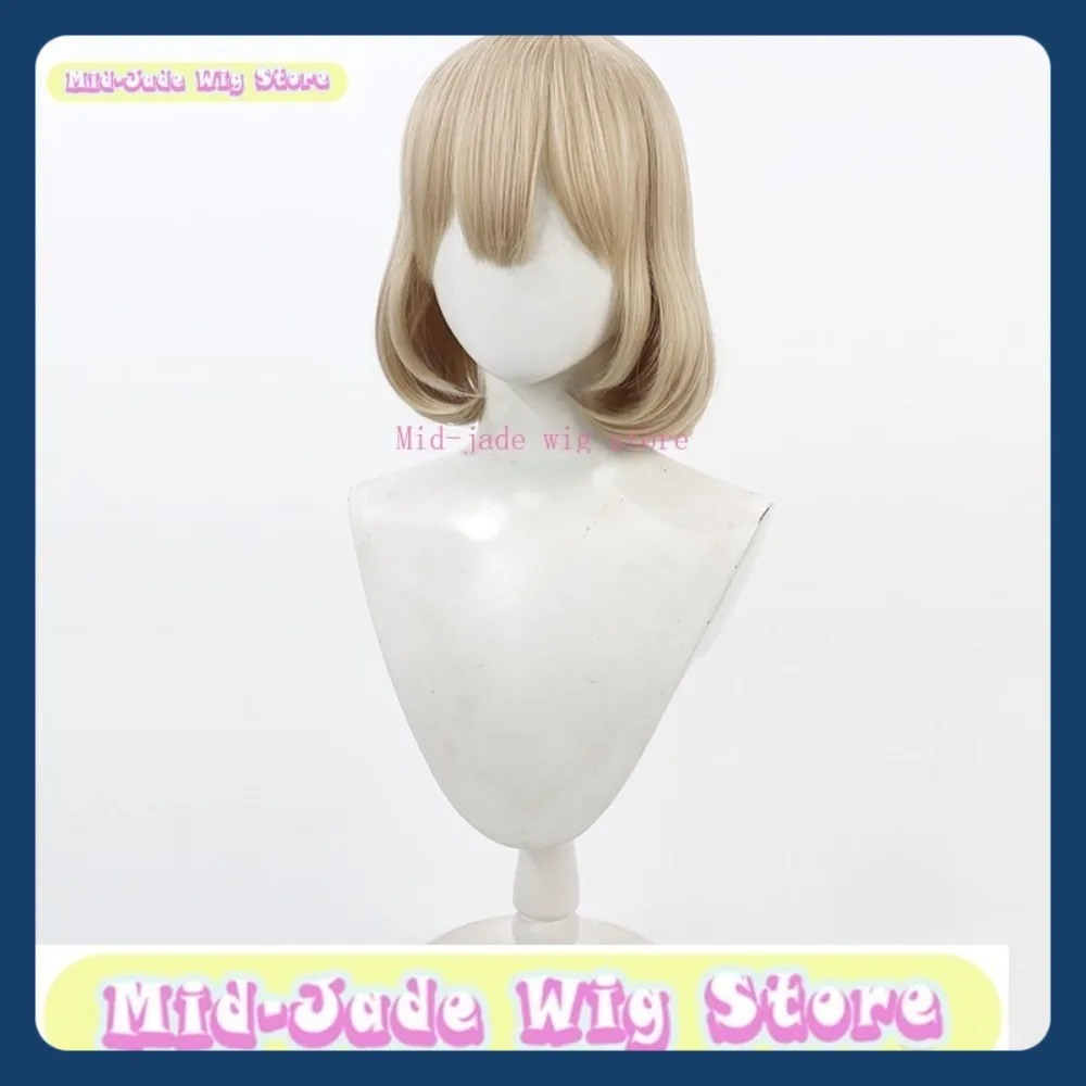 Peruka Mid-jade Wig Store Girls Und Panzer Katyusha Cosplay Anime Gra Fabularna Halloween Party Syntetyczna Peruka