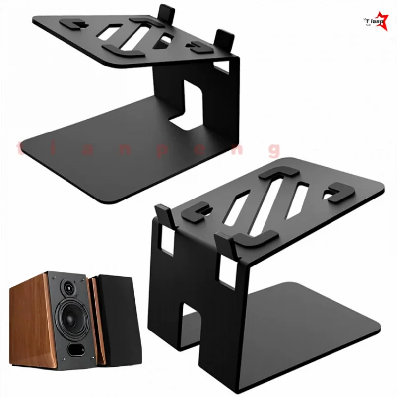 WYORESY For Edifier R1700BT For Yamaha NS-B40 For Klipsch The Fives Speaker Bracket Solid Steel Anti-Vibration Sturdy Base