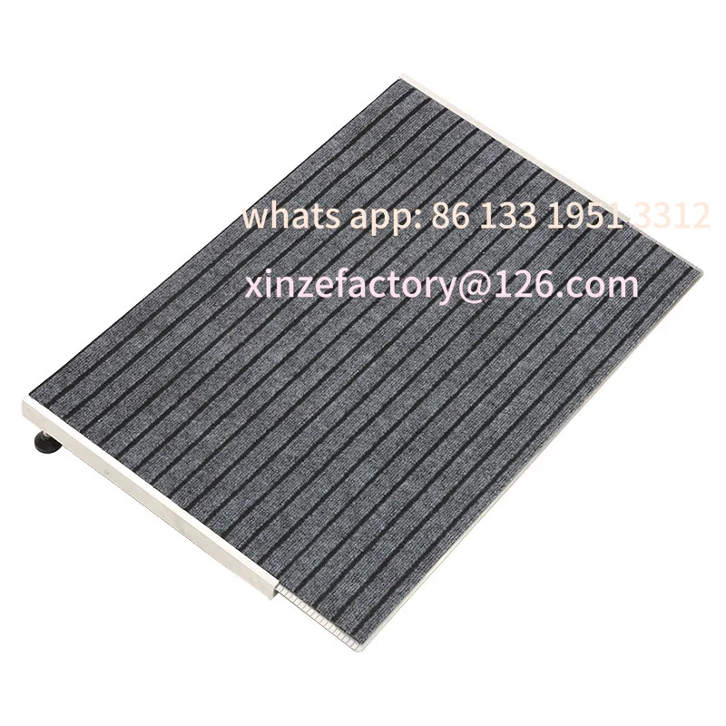 Tablero de rampa accesible de la rampa de la rampa de las escaleras de las escalones de la silla de ruedas interior al aire libre personalizable