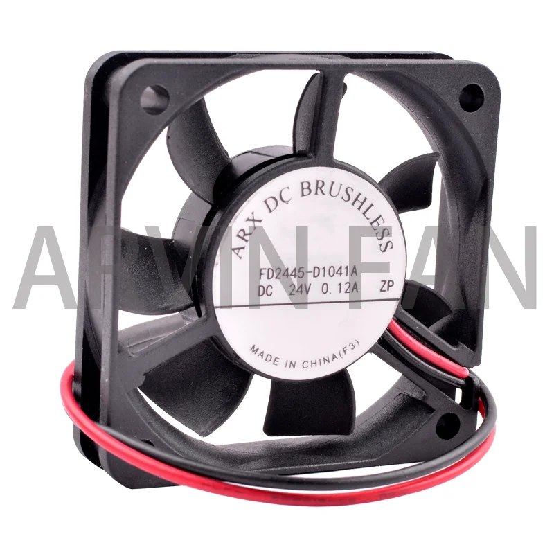 

Brand New Original FD2445-D1041A 5cm 50mm 50x50x10mm DC24V 0.12A 2 Lines Ultra-thin And Quiet Inverter Cooling Fan