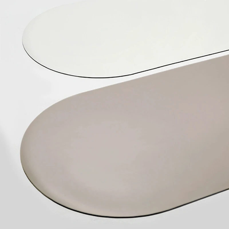 Factory Wholesale 4.5mm Thick Nude Oval PU Natural Rubber Anti-Slip Custom Pilates Vegan Pill Shape Arch Yoga Mat