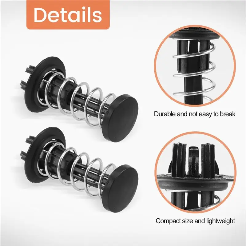 2 Pcs Hood Catch Spring Safety 2048800127 For Mercedes GLK350 W204 W212 X204 C300 C350 E550 2048800227-A02G
