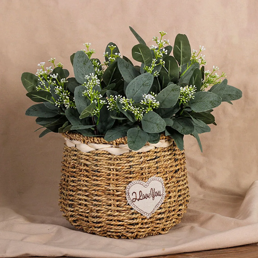 

5pcs Artificial Decorative Faux Plants Home Office Craft Dried Flowers Arrangement