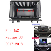 10.1INCH Android Car Radio Fascias For 2017-2018 JAC REFINE S3 Stereo Player 2DIN Head Unit Dash Frame Panel Installation Trim