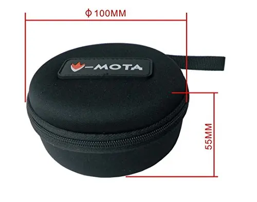 V-MOTA PP Headphone Mala, Carry Case Boxes para Koss PP Porta Pro, KTC Ultimate Headset portátil e Nitecore HC30W Lumen