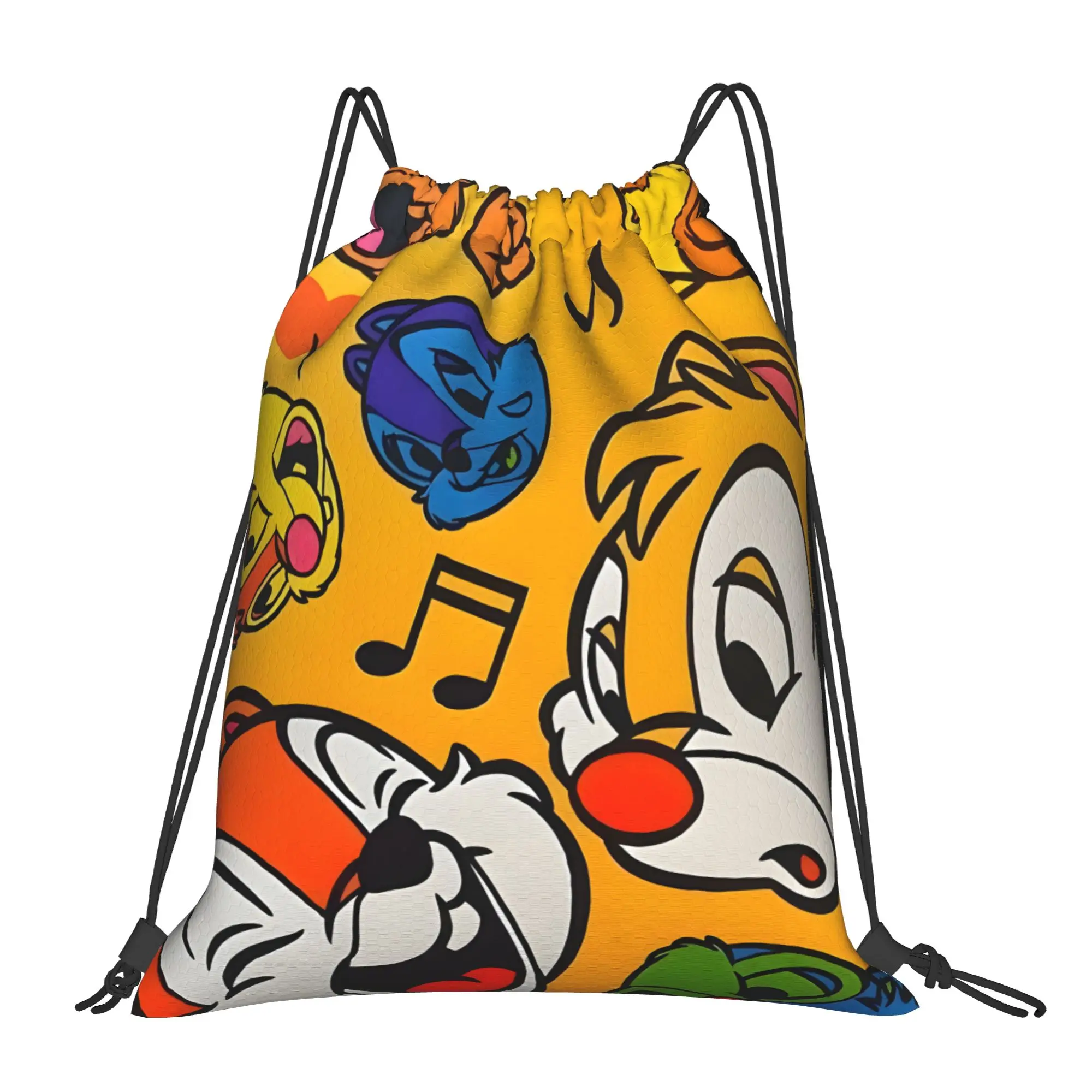 

1 шт. Мультяшный рюкзак-мешок Compiex Chip & Dale Kawaii на шнурке для хранения обуви и одежды, портативный, для подростков