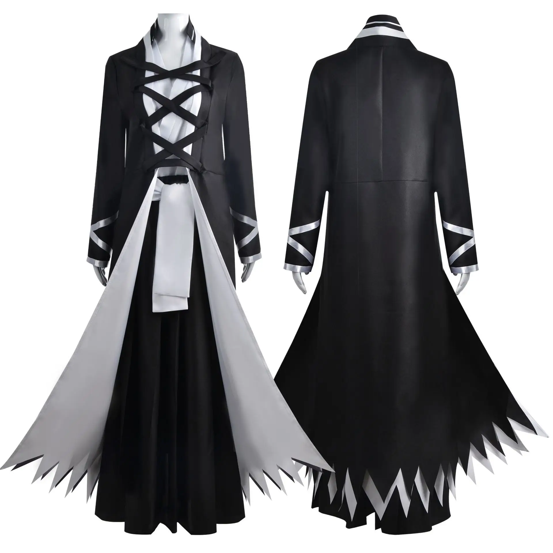 Anime Bleach Costume Kurosaki Ichigo Cosplay mille anni Blood War gonna cintura Shinigami abbigliamento Outfit uniforme Halloween Men