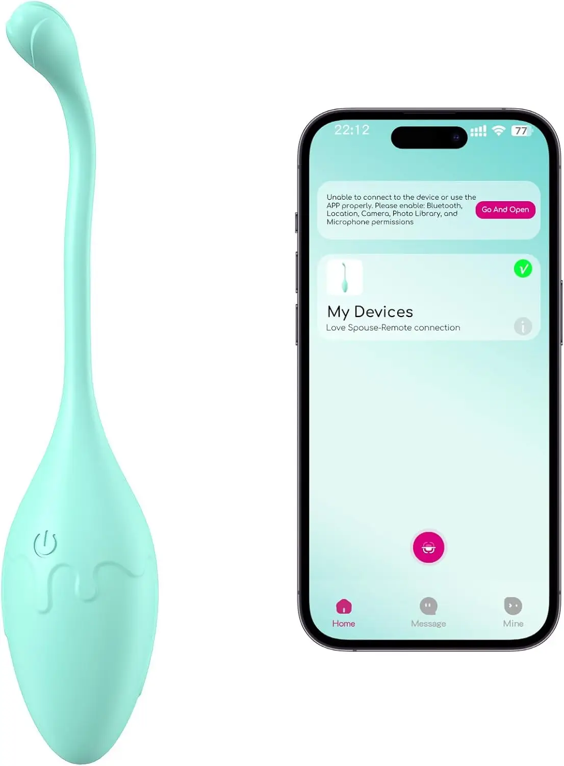 Kegel Trainer,Pelvic Floor Exerciser with App,Care+ Strengthen Your Pelvic Floor, for Women: Beginners and Advanced Light Gree