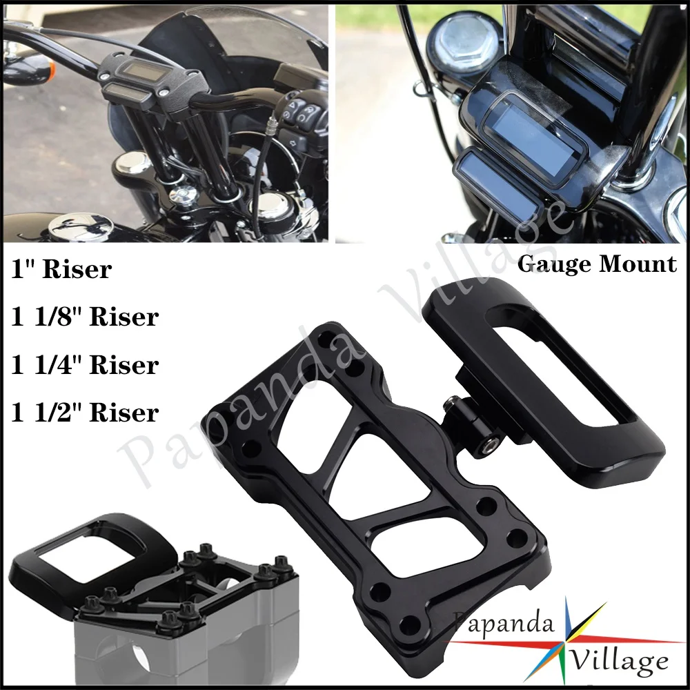 Motorcycle Gauge Relocation Mount 1