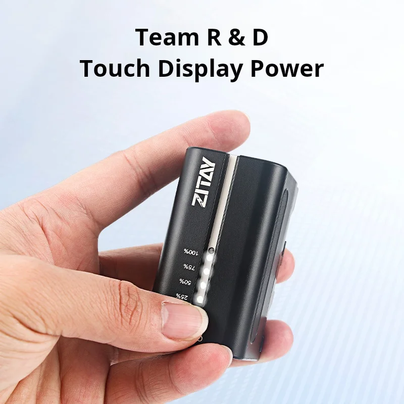 Batería Zitay NP-F750 para batería F750, Monitor de cámara Sony, fuente de alimentación Slr de 6400mah