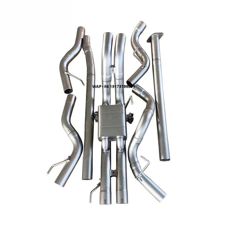 Valved Cat-Back Exhaust System for F-150  3.5L EcoBoost, Stainless Steel Performance Upgrade, with Remote Control