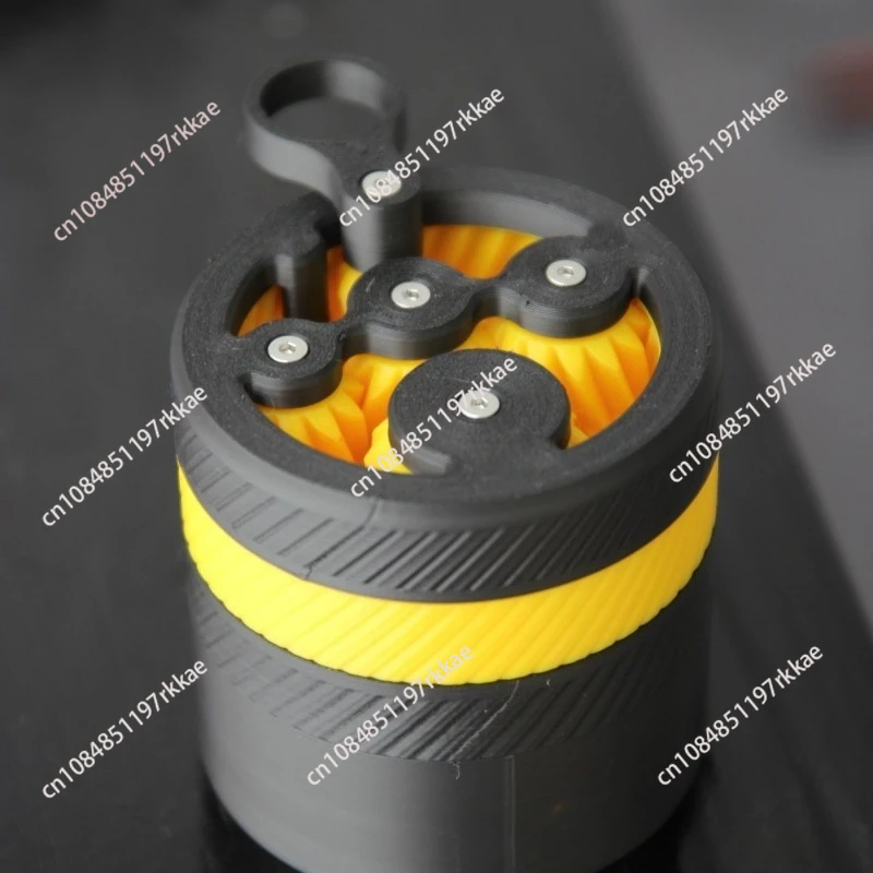 Rotating gear eighth generation powder dispenser 58mm coffee powder needle uniform needle  coffee machine