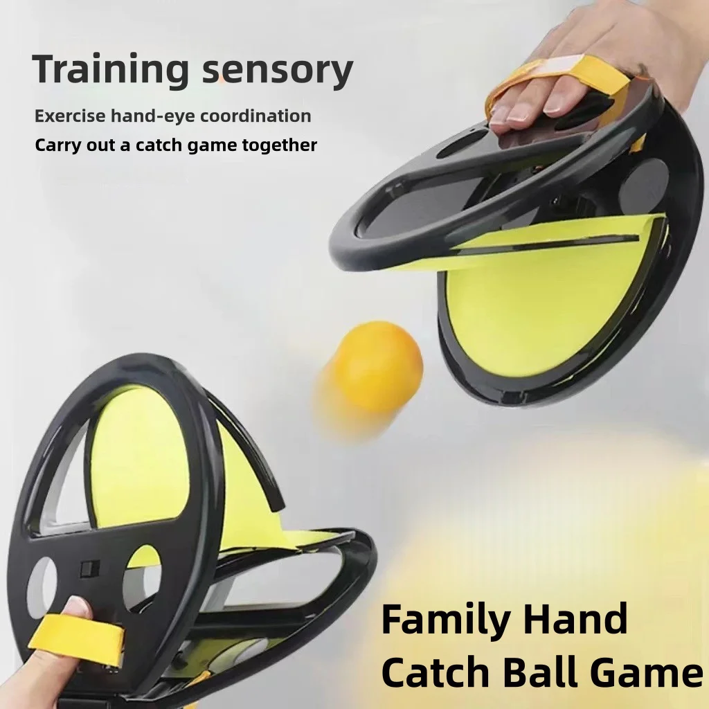 Catch Ball Game Parent-Child Throwing and Catching Ball Sports Training Hand Eye Coordination Parent Child Toy