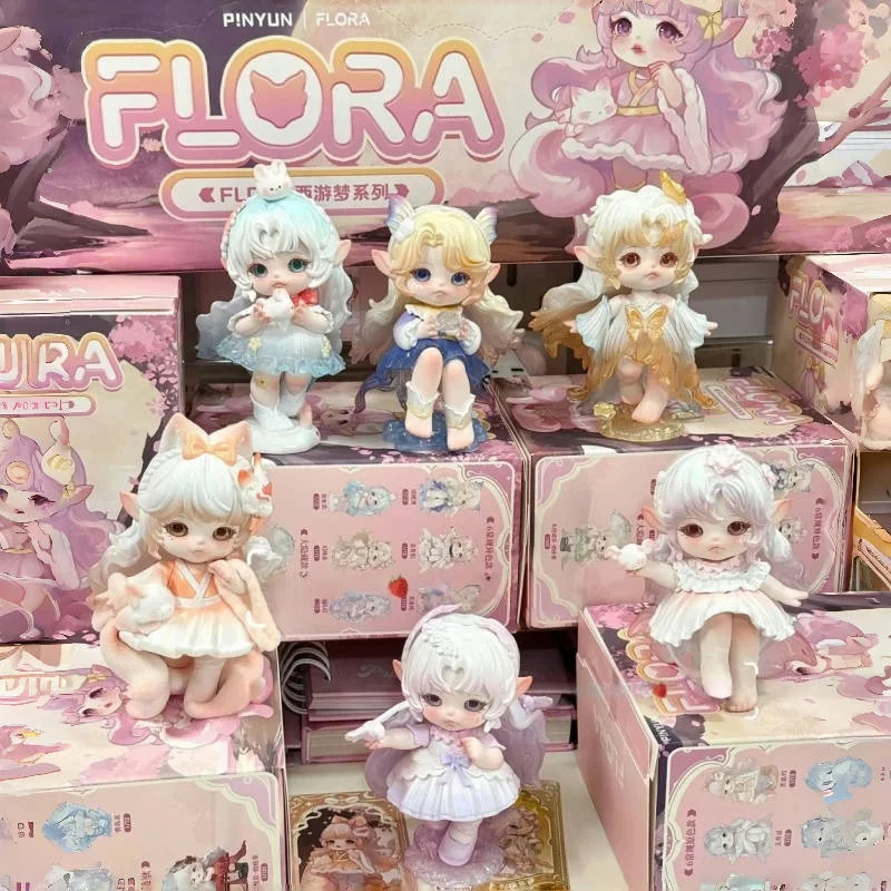 شخصيات الرسوم المتحركة كاواي من سلسلة فلورا دريم - صندوق أعمى رحلة إلى الغرب مفاجأة دمى غامضة هدية للفتيات #3