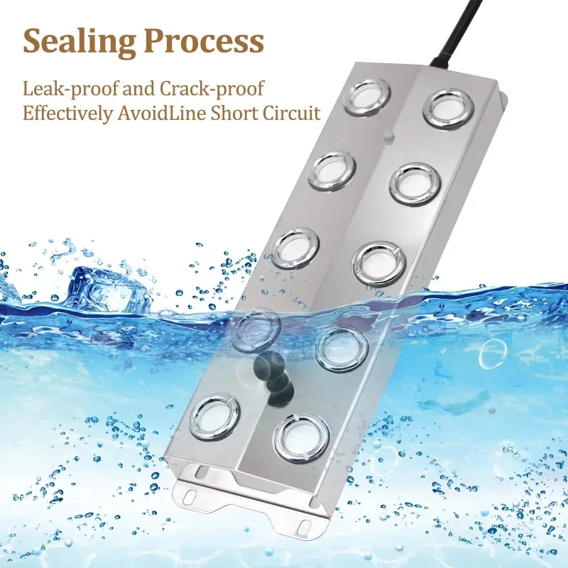 صانع الرذاذ المرطب الصناعي بالموجات فوق الصوتية 10 رؤوس مبيد #1