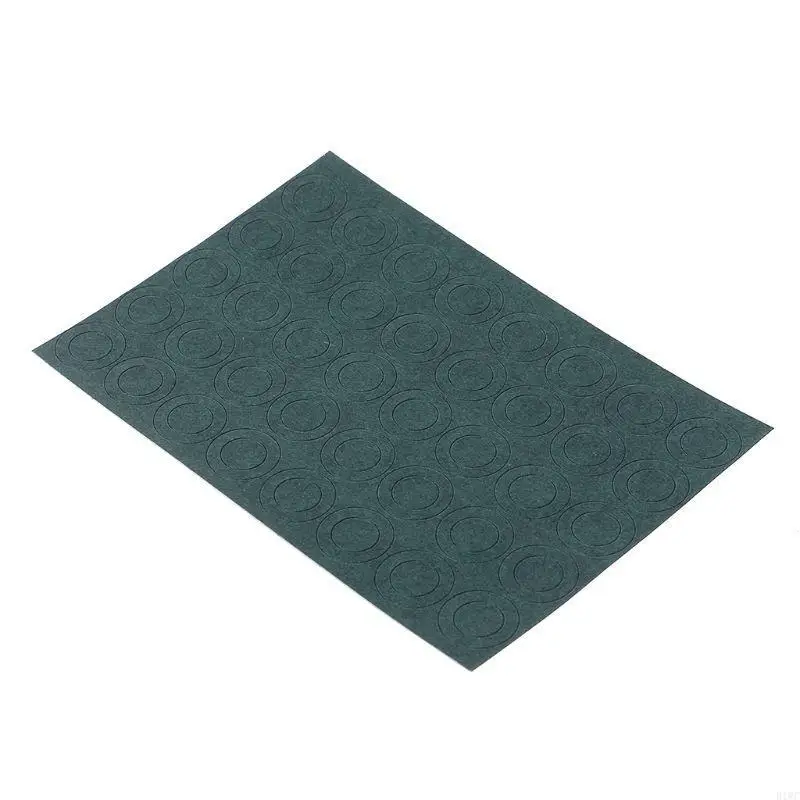 100pcs/sheet Green 18650 Lithium Battery Insulation Anode Paper Pad