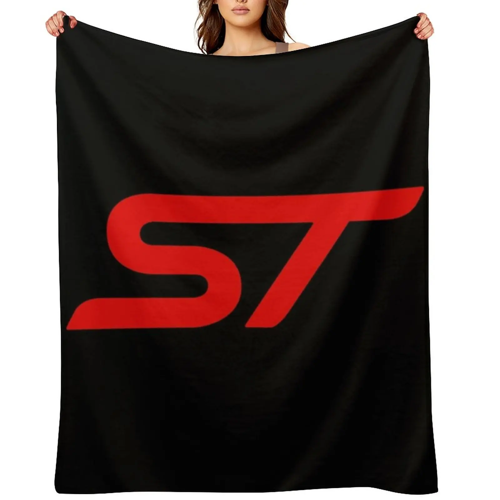 

Focus ST logo Throw Blanket Large christmas gifts Luxury St Custom Blankets