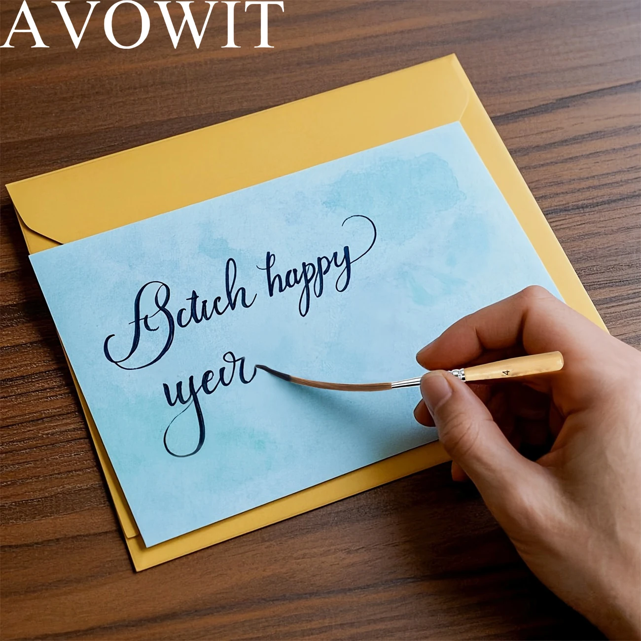 ชุดแปรงเส้นยาว 5 ชิ้น แปรงสีน้ำและแปรงสีอะคริลิกปลายละเอียด เหมาะสำหรับการเติมมุม วาดเส้นขอบ การ์ตูน