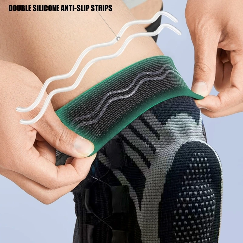  Reinforced Knee Sleeve Kneepad With Gentle Layer For Joint Comfort Assistance