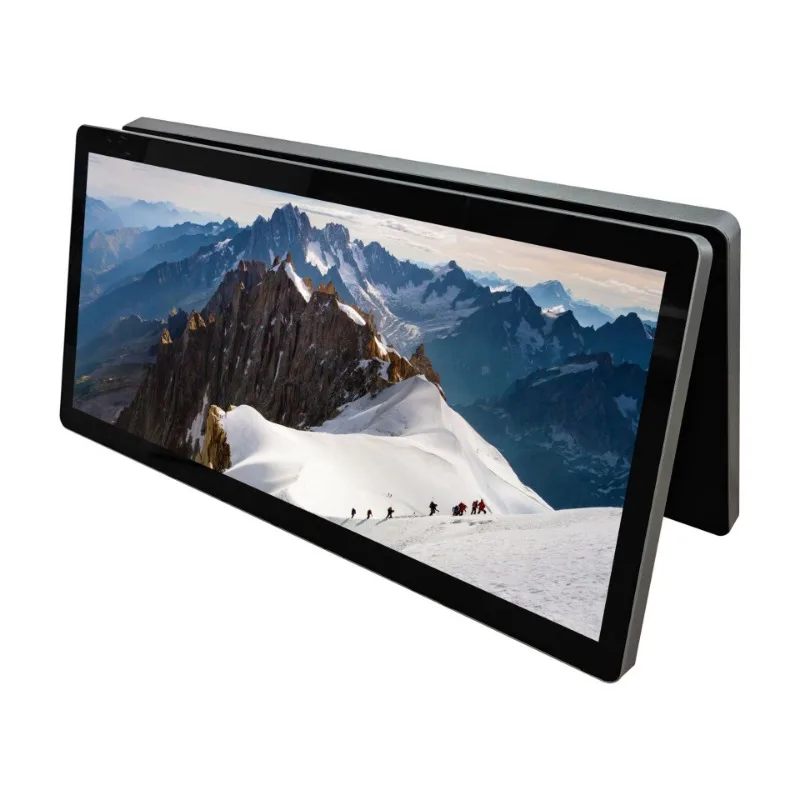 

Traffic rail special strip display, vehicle double-sided integrated, rail transit high definition display equipment