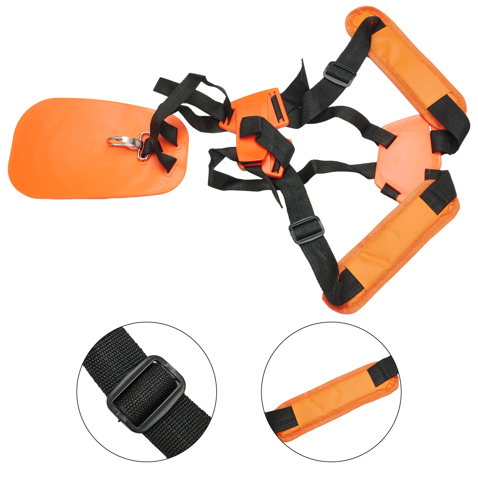 Imagem -02 - Correia de Ombro Full Harness para Stihl fs Strimmer Ajustável Double Breasted 90 95 100 131 96 56 Eater