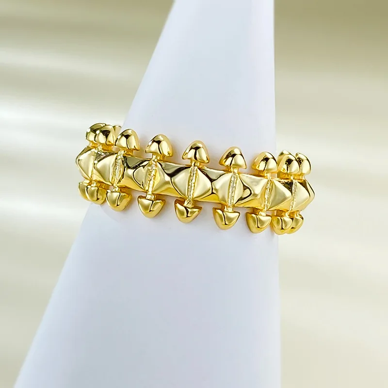 New European and American S925 Silver Plated Ins Style Diamond Ring Fashion Jewelry Romantic Series