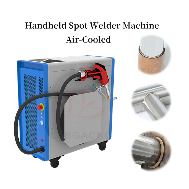 Fiber Laser Source 1000W-2200W Multifunctional Mini Air-cooled Handheld Portable Welding Cutting Machine with Single Wire Feeder