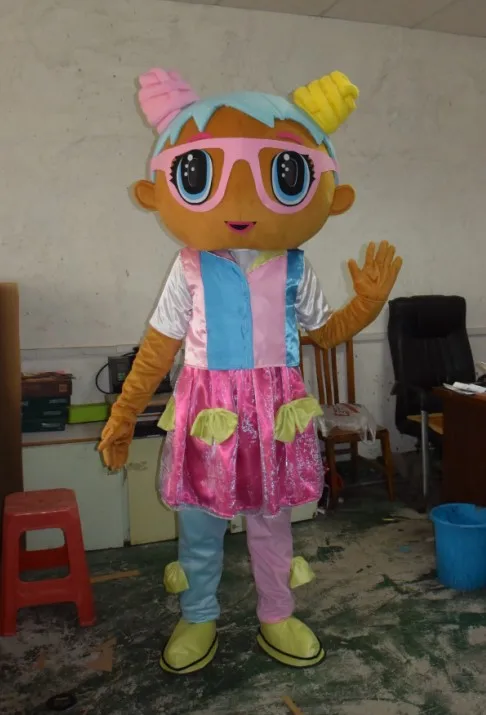 

Hot Sale Adult Baby Girls Mascot Costume Cartoon Cartoon Birthday Character Girl Maskote theme Anime Cosplay Costumes Carnival