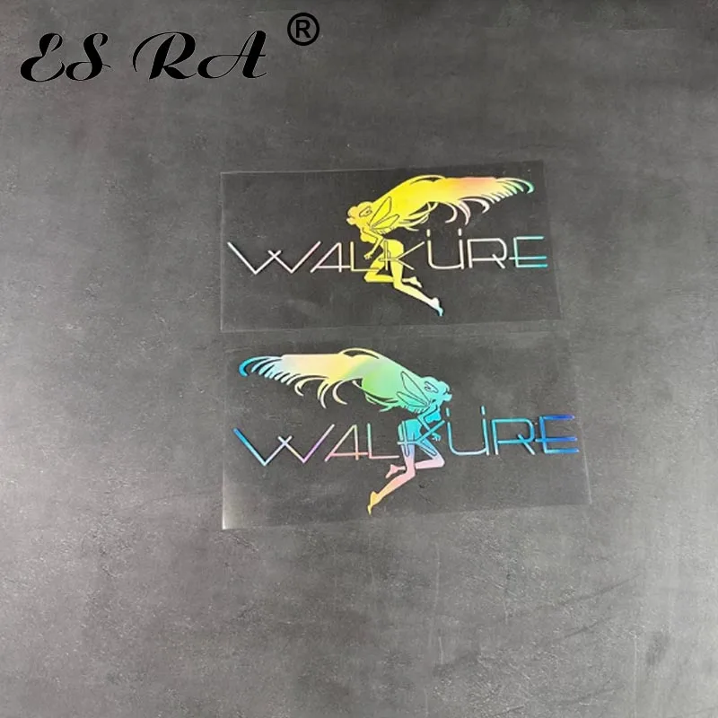 

A Pair Reflective Stickers Cartoon Anime Elf Decals Motorcycle Car Laptop Decorative Pegatinas