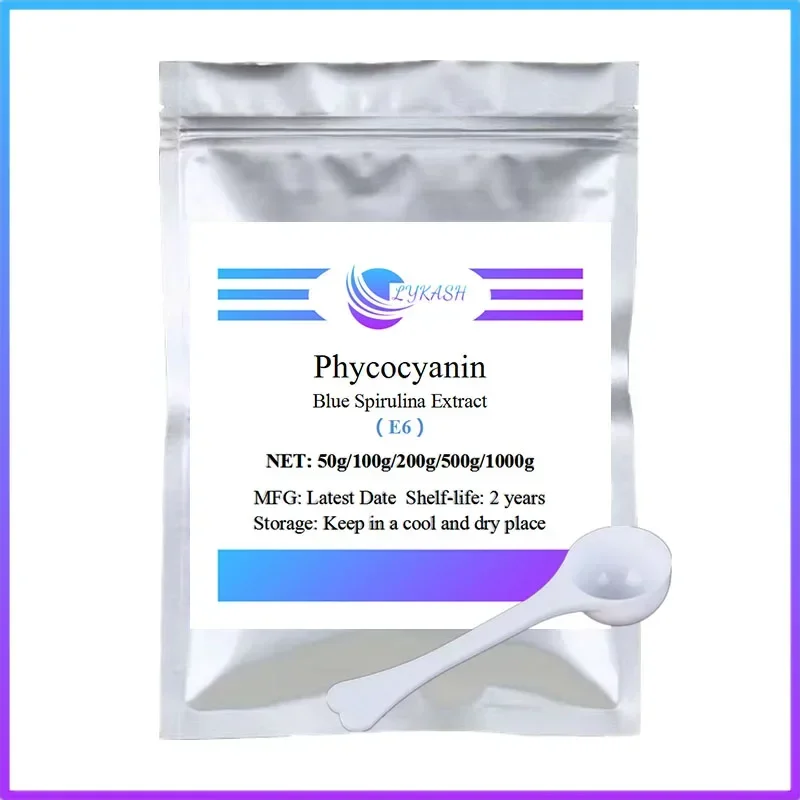 

LYKASH 50g-1000g Phycocyanineə e6,Multiple Specifications,Циклоцианин,Cianobacterias