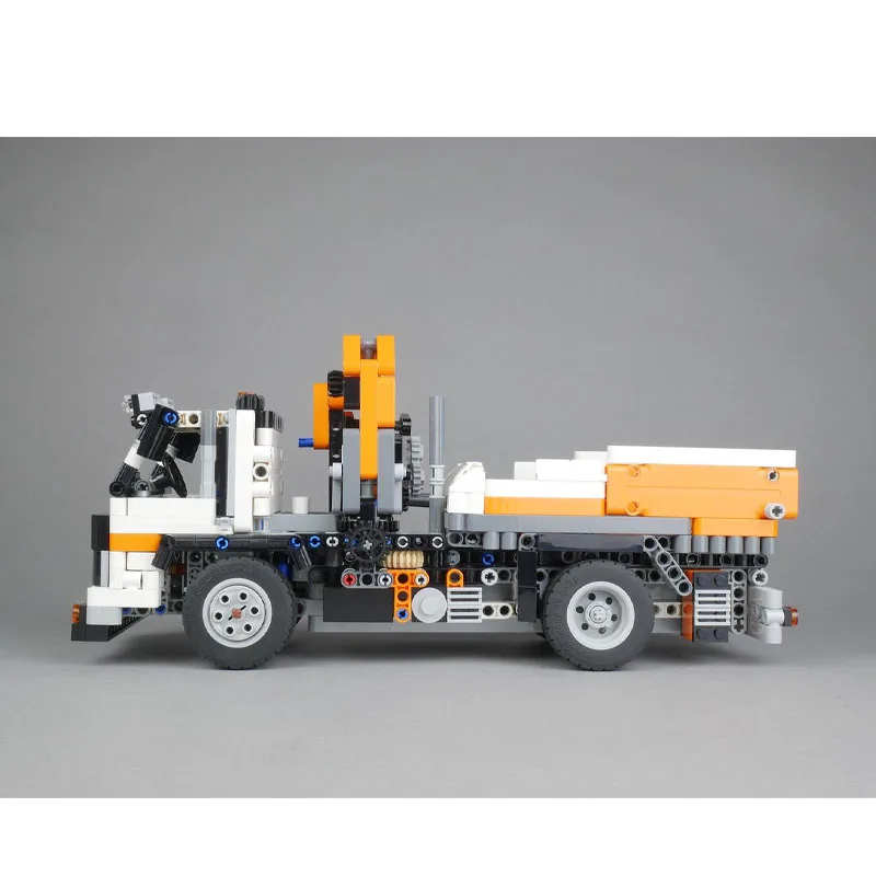 MOC-173155 Neues Frachtkran-LKW-Bausteinmodell 1051 Teile MOC Kreatives Spielzeug für Jungen Kindergeburtstag und Neujahrsgeschenk