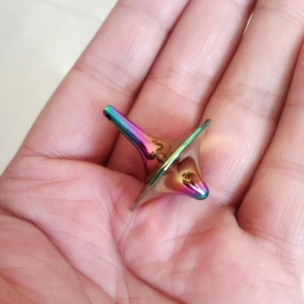 Creative Inception Movie Pendant Toy Metal Fingertip Decompression Artifact Spinning Top New Year's Day Christmas Gift