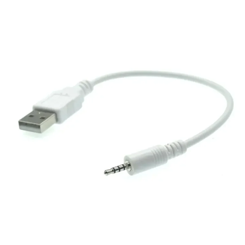 Wsparcie samochodu MP3 2.5mm męska wtyczka wtyczka do USB 2.0 A męski kabel Audio Aux zegarek szpiegowski interfejs Bluetooth 2.5mm kabel