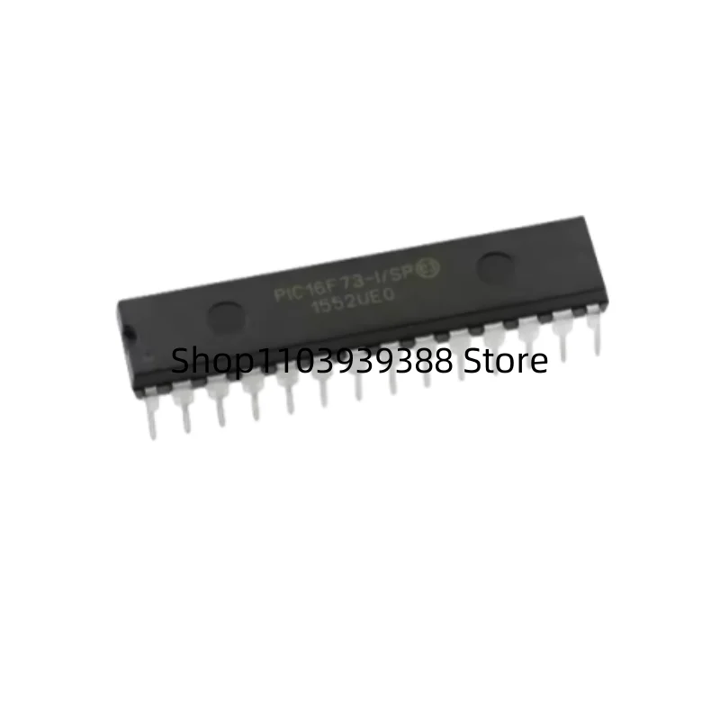 10pcs 100% New original PIC16F73-I/SP PIC16F73 Inline DIP-28 8-bit Microcontroller MCU Chipse