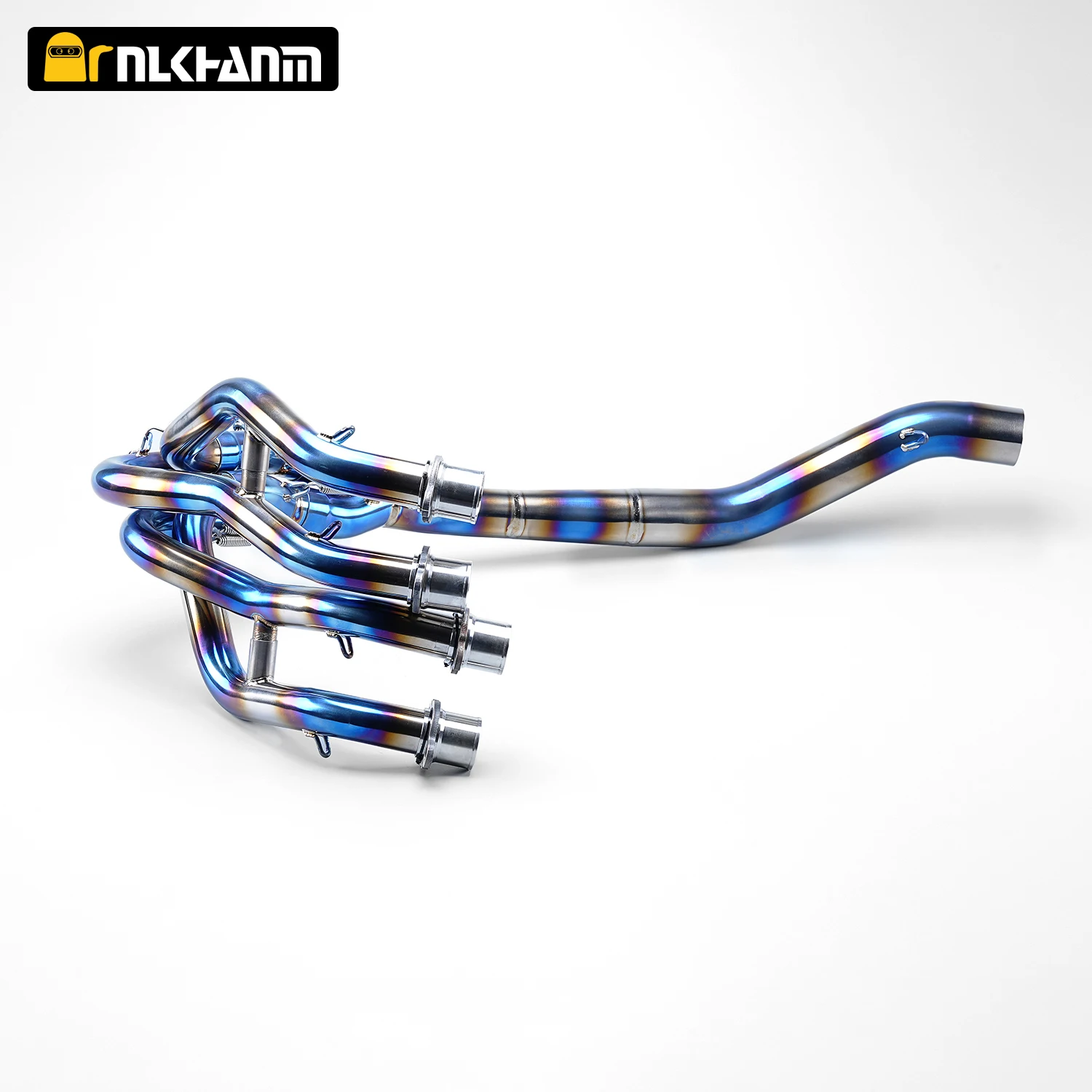 لكاواساكي نينجا ZX-25R ZX25R 2020-2023 Ti. سبيكة نظام كامل الهروب تعديل أنبوب الوصلة الوسطى الأمامية #2