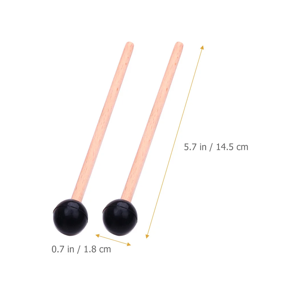 2 قطعة مطارق الماريمبا المواد من الدرجة الأولى لطيف مريح آمن لطبل اللسان إكسيليفون قرع طبلة اللسان مطارق #5