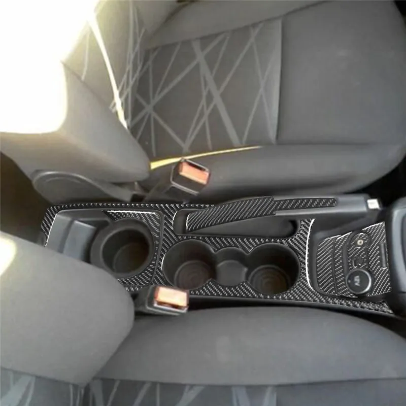 

For Ford Fiesta 2011 2012 2013 2014 2015 Carbon Fiber Car Console Gear Shift Panel Decoration Cover Trim Sticker