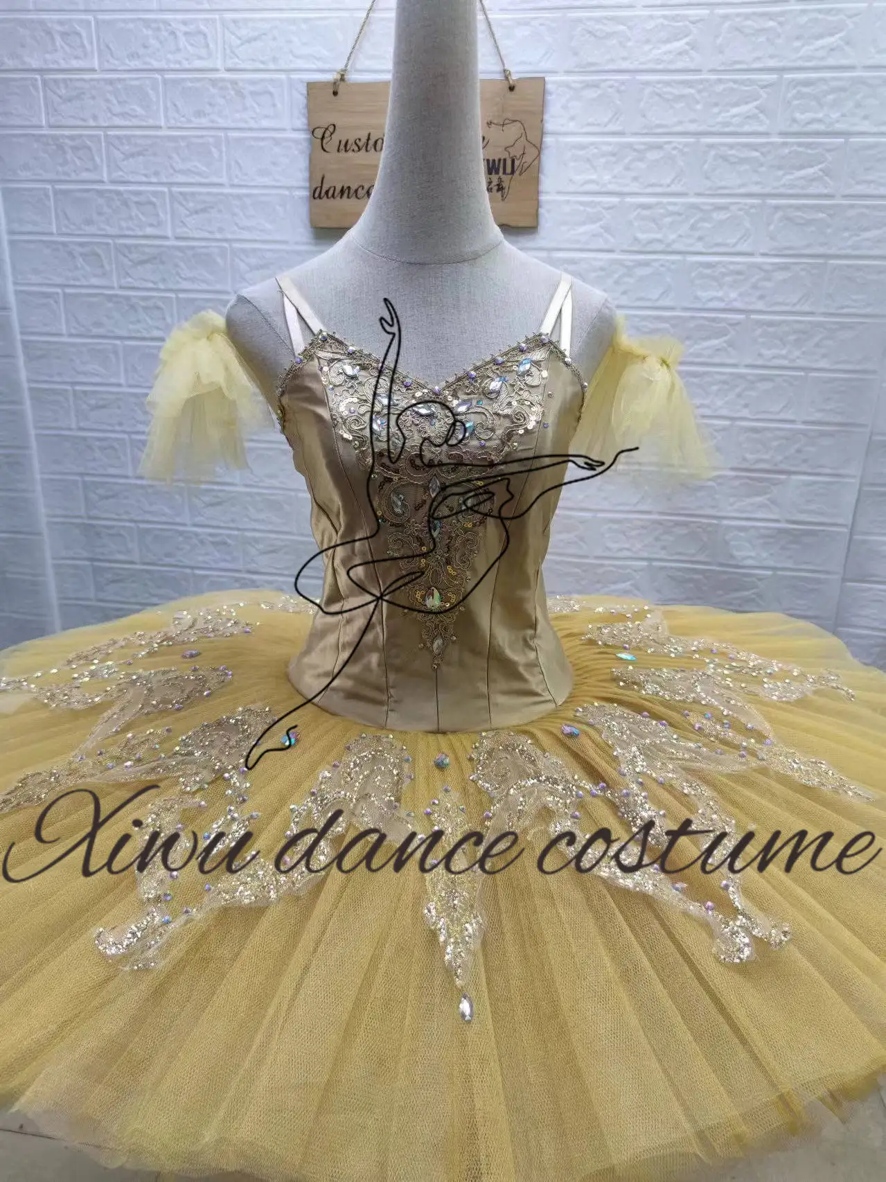 Professional high-quality custom-size ballet performance ballet costume high-end competition ballet dress