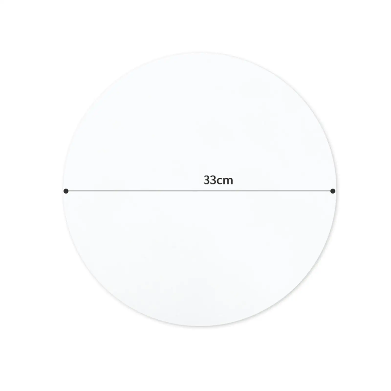 20 Pieces Round Kraft Paper Drawing Paper Paint Poster Creative Craft Paper