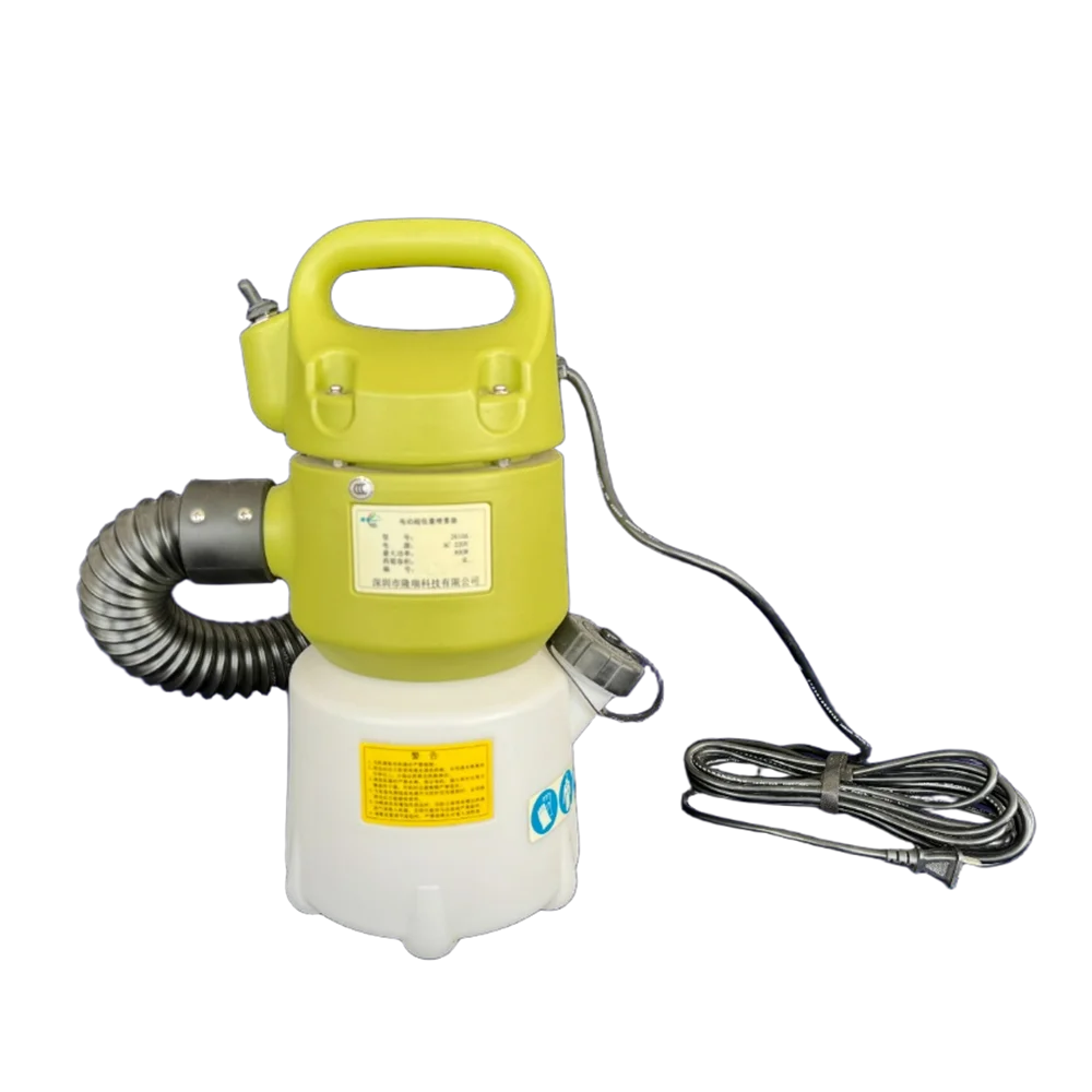 4L Handheld Electric Cold Fogger for Pest Control Epidemic Prevention Ultra-Low Volume Water Fog Fine Misting for Gardens PE
