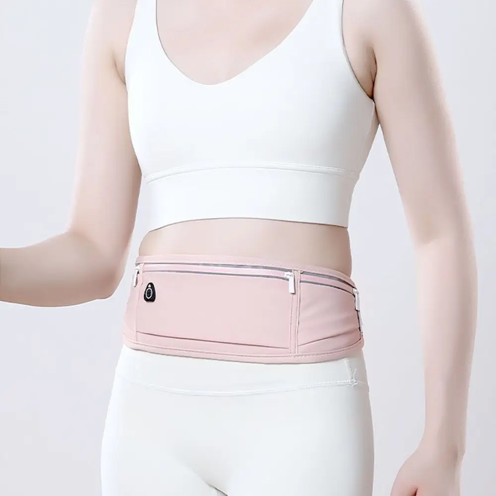 

Модная водонепроницаемая поясная сумка для бега, невидимая дышащая спортивная поясная сумка, легкая регулируемая поясная сумка, тренажерный зал, велоспорт