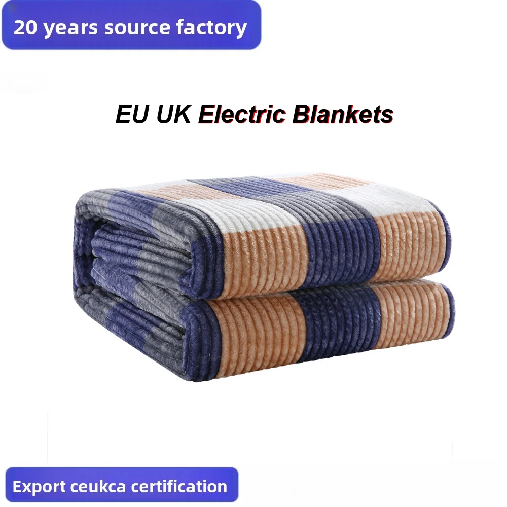 

Pull Corduroy Electric Blanket Single And Double Size Heating Pad Auto Shut-Off Overheat Protection Fast Heating Moisture Proof