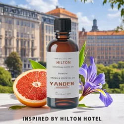Yander Hilton Hotel Fragrance Collection Diffuser Oil 5 Star Hotel Scent Cold Air Diffuser Aromatherapy Essential Oil HVAC Aroma